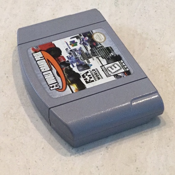 F-1 World Grand Prix Nintendo 64 Game N64 Car Race Cars Racing Formula One - Picture 8 of 9